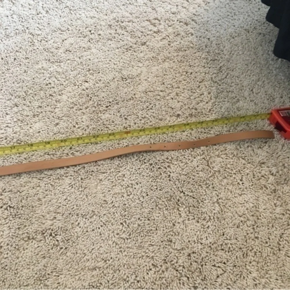 Girls tan and gold belt